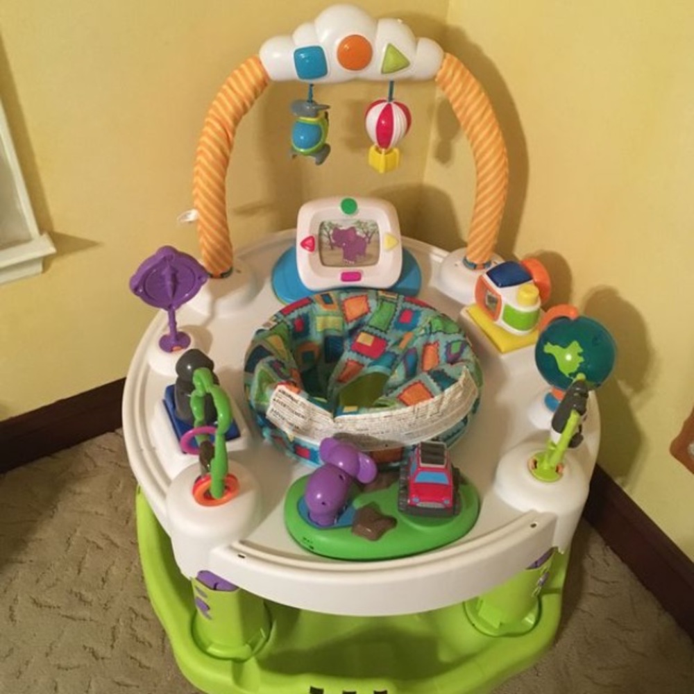 Evenflo ExerSaucer Triple Fun World Explorer Activ